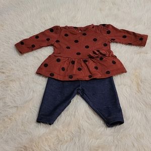 Carters 2 piece outfit